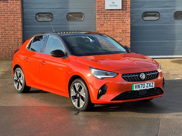 Vauxhall Corsa-E 0.0 100kW Elite Nav 50kWh 5dr Auto Hatchback Electric Orange