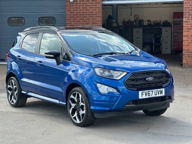 Ford Ecosport 1.0 EcoBoost 125 ST-Line 5dr Hatchback Petrol Blue