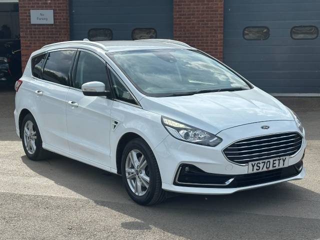 Ford S-MAX 2.0 EcoBlue 150 Titanium 5dr Auto [8 Speed] MPV Diesel White