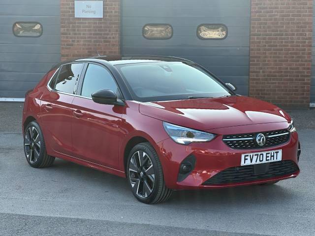 Vauxhall Corsa-E 100kW Elite Nav 50kWh 5dr Auto [7.4kWCh] Hatchback Electric Red