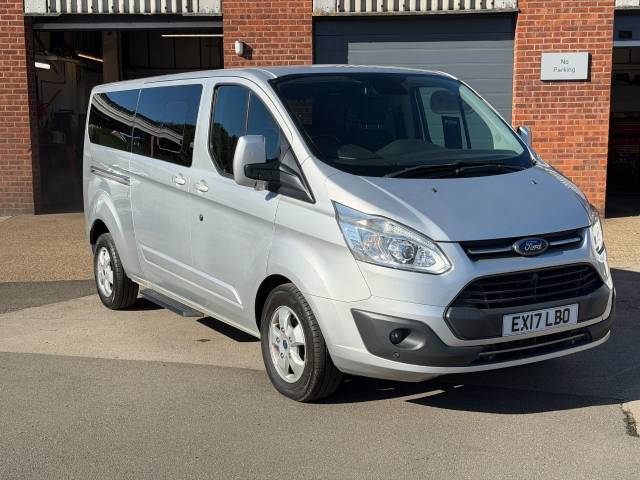 Ford Tourneo Custom 2.0 TDCi 130ps Low Roof 9 Seater Titanium Minibus Diesel Silver