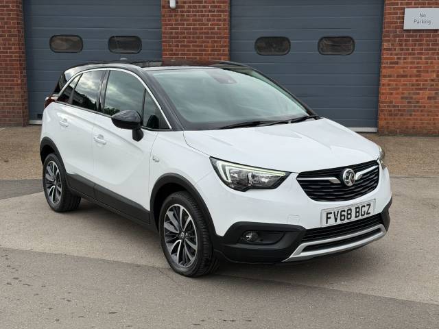 Vauxhall Crossland X 1.2T [110] Elite 5dr [Start Stop] Auto Hatchback Petrol White