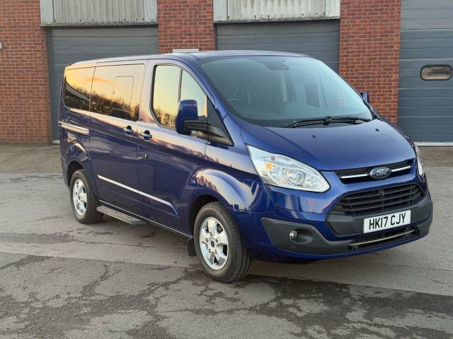 Ford Tourneo Custom 2.0 TDCi 130ps  9 Seater Titanium Minibus Diesel Blue