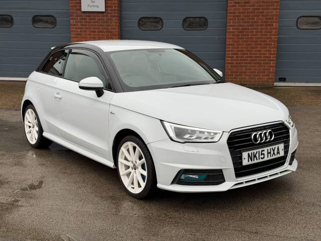 Audi A1 1.4 TFSI S Line 3dr Hatchback Petrol White