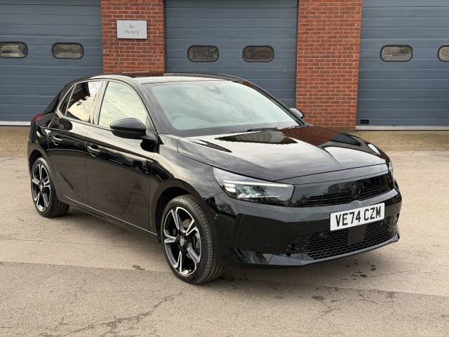 Vauxhall Corsa 1.2 Turbo GS 5dr Hatchback Petrol Black