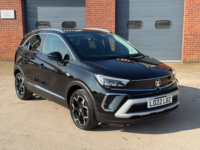 Vauxhall Crossland 1.2 Turbo [130] Ultimate 5dr Auto Hatchback Petrol Black