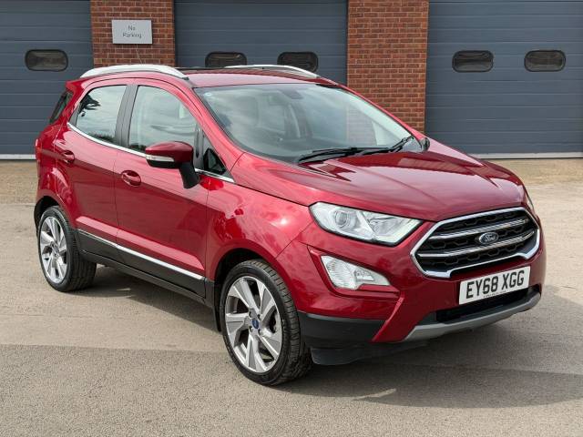 Ford Ecosport 1.5 TDCi Titanium 5dr Hatchback Diesel Red