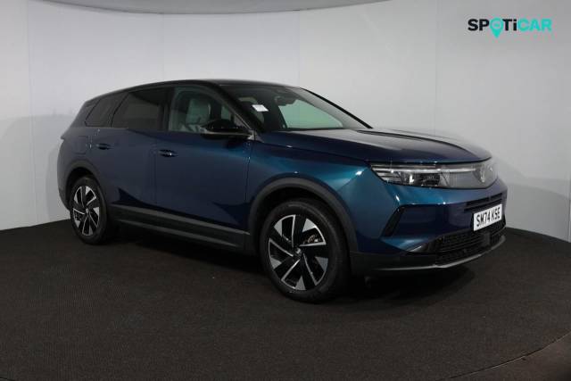 Vauxhall Grandland 1.2 Hybrid [136] GS 5dr e-DCT6 Hatchback Petrol Blue