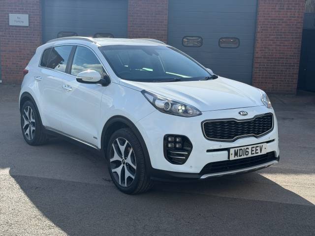 Kia Sportage 1.6T GDi GT-Line 5dr [AWD] Estate Petrol White