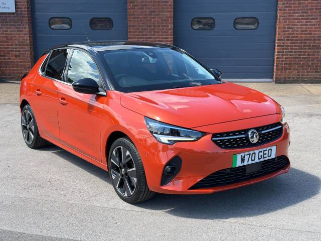 Vauxhall Corsa-E 0.0 100kW Elite Nav 50kWh 5dr Auto [7.4kWCh] Hatchback Electric Orange