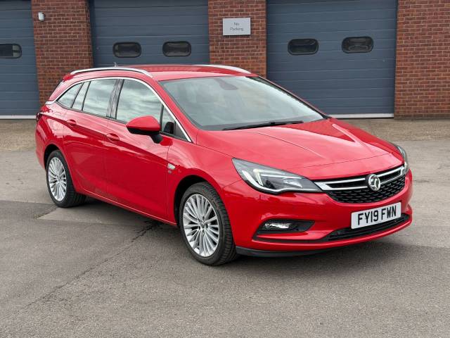 Vauxhall Astra 1.4T 16V 150 Elite Nav 5dr Auto Estate Petrol Red