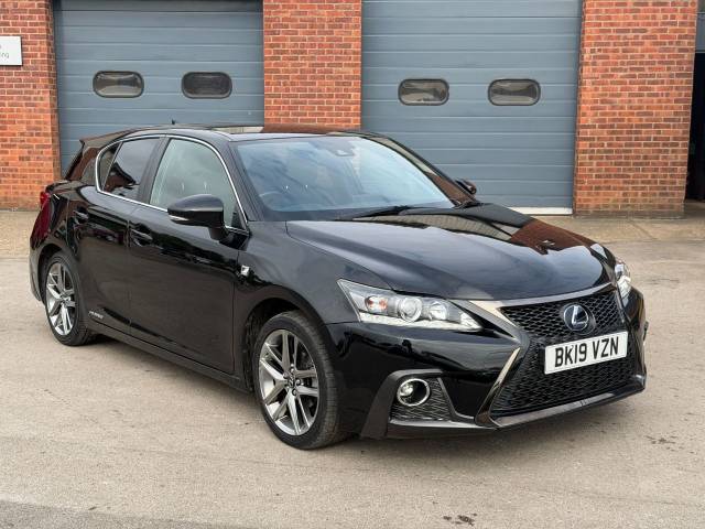 Lexus CT 200h 1.8 F-Sport 5dr CVT Hatchback Hybrid Black