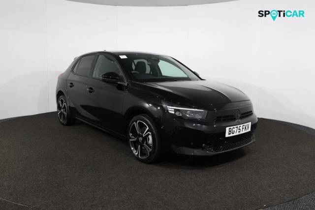Vauxhall Corsa 1.2 Turbo Hybrid 110 Ultimate 5dr e-DCT6 Hatchback Hybrid Black