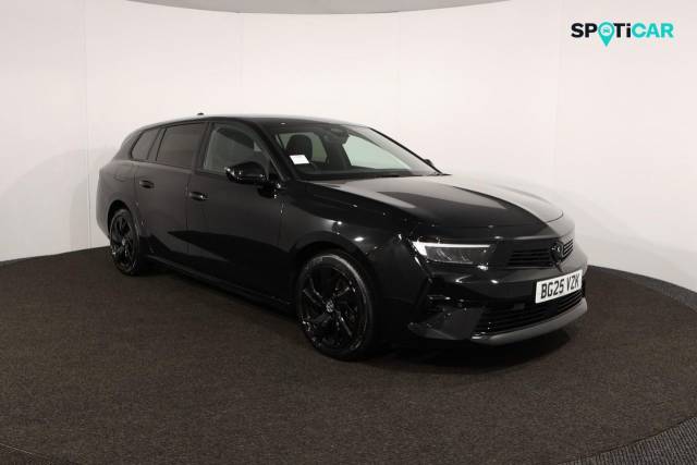 Vauxhall Astra 1.2 Turbo 130 GS 5dr Auto Estate Petrol Black
