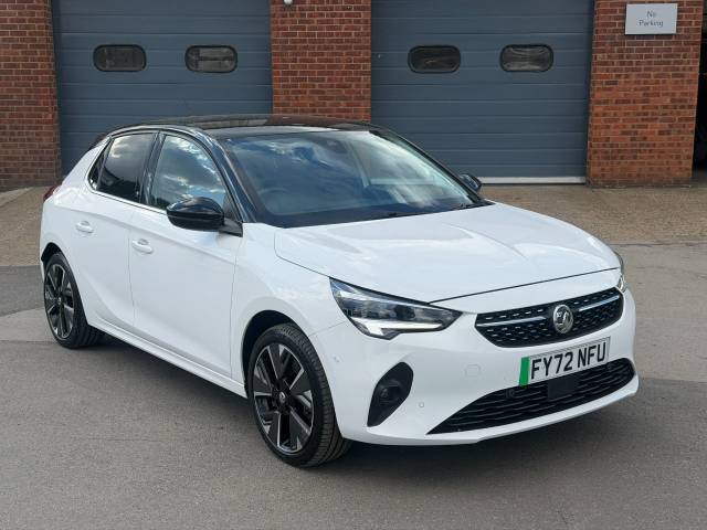 Vauxhall Corsa 0.0 100kW Elite Premium 50kWh 5dr Auto [11kWCh] Hatchback Electric White
